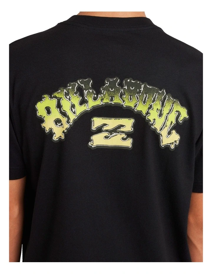 Wax Arch T-shirt in Black image 4