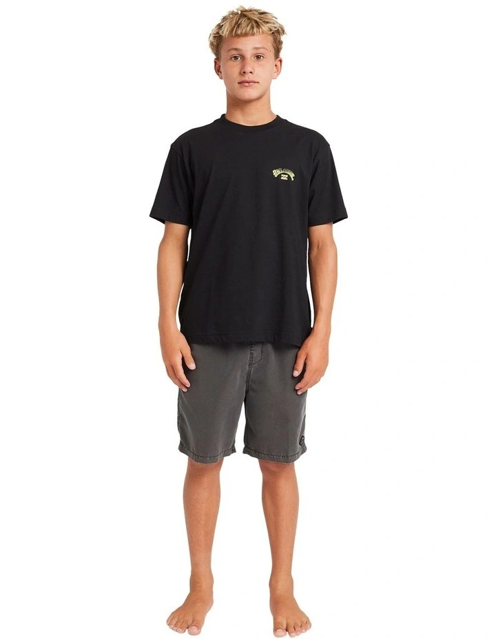 Wax Arch T-shirt in Black image 5