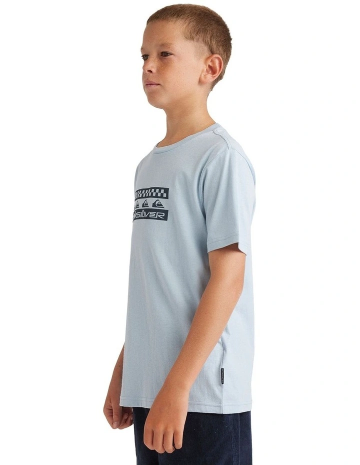 Comp Check T-shirt in Blue image 3