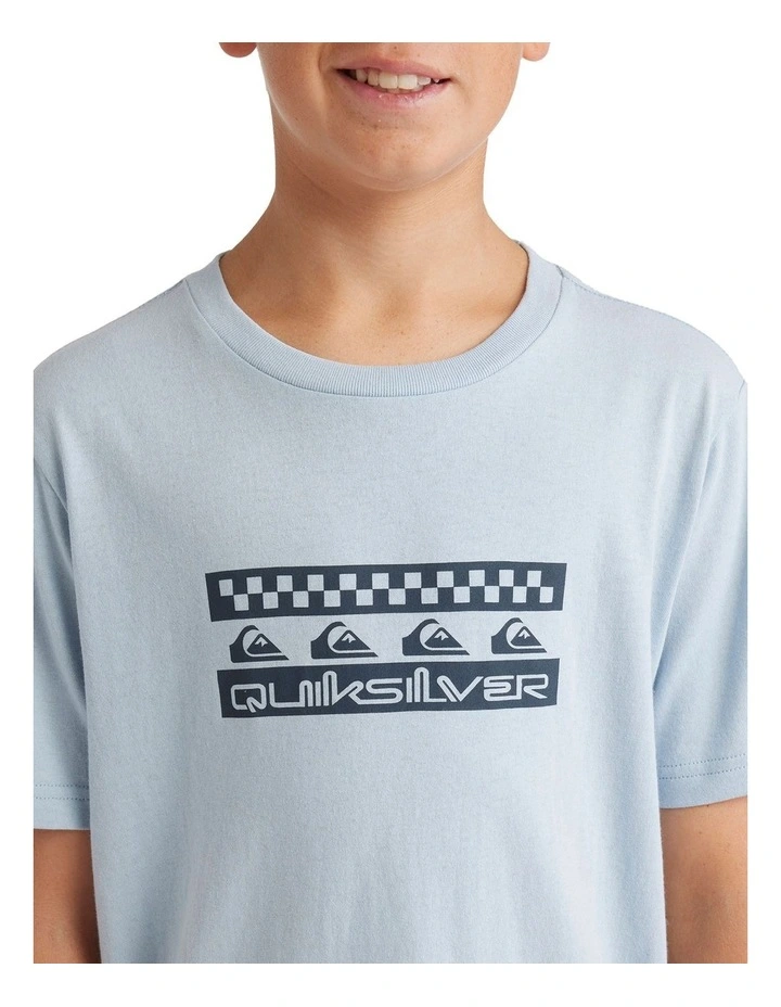 Comp Check T-shirt in Blue image 4