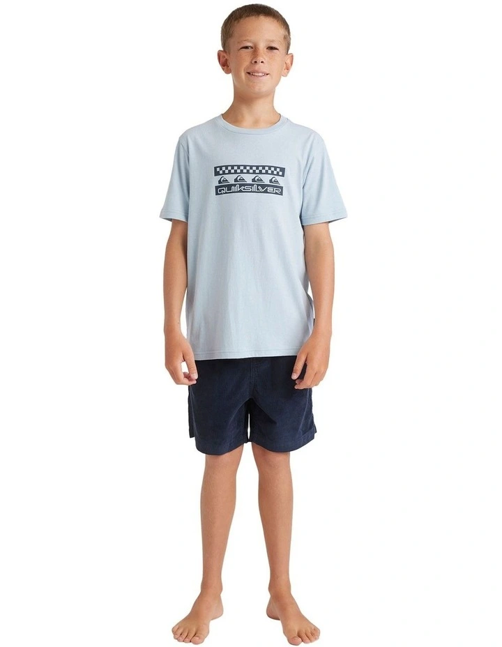 Comp Check T-shirt in Blue image 5