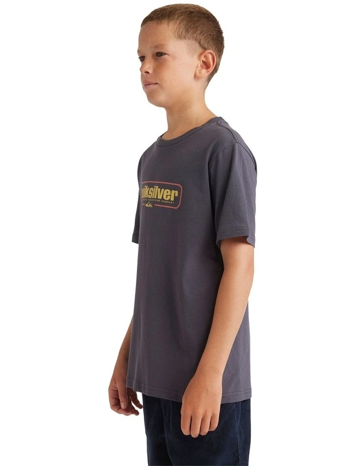 Retro Box T-shirt in Blue image 3