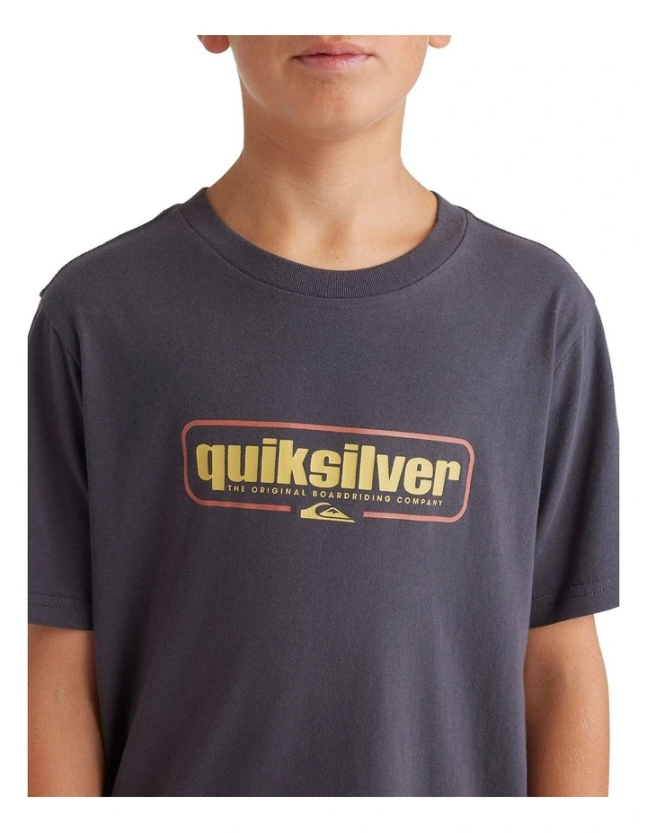 Retro Box T-shirt in Blue image 4