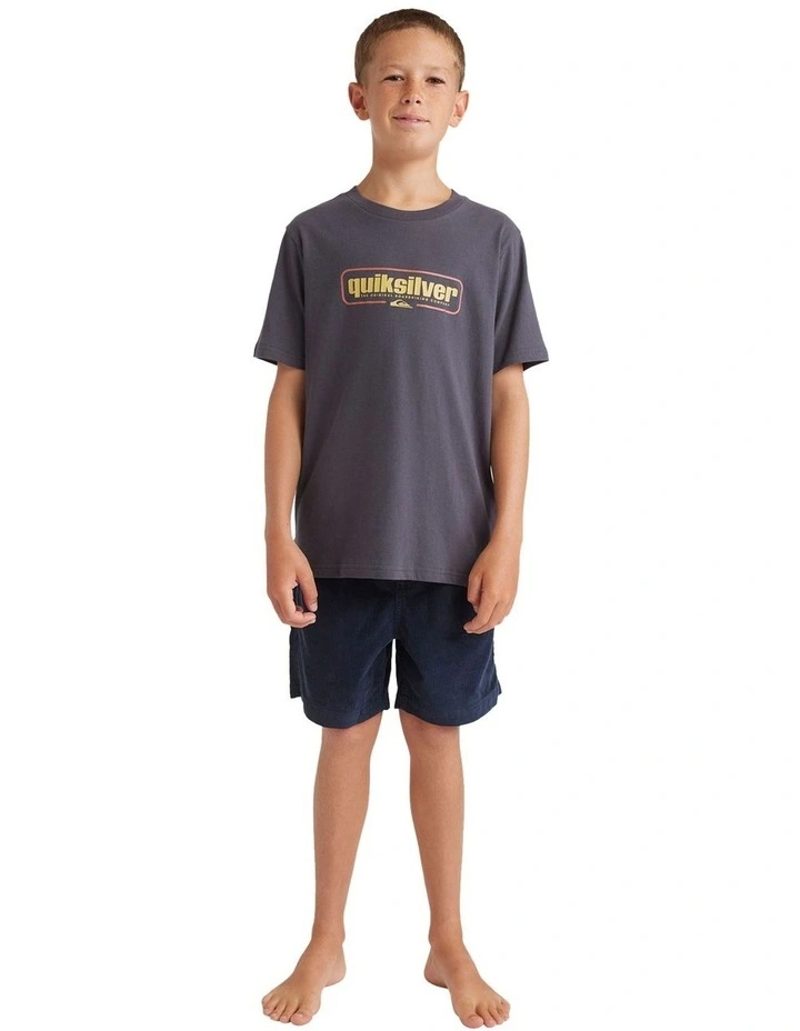 Retro Box T-shirt in Blue image 5