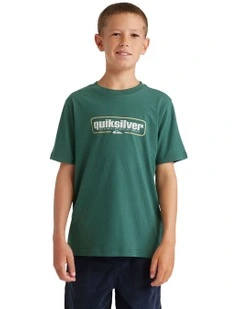 Retro Box T-shirt in Green