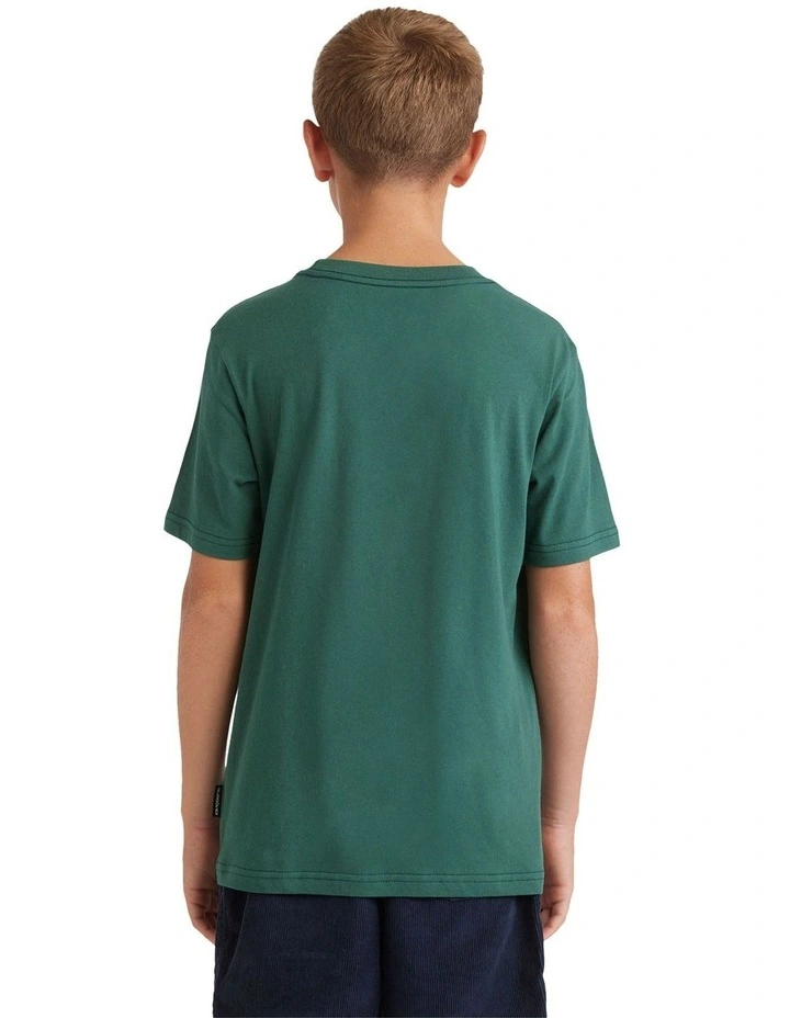 Retro Box T-shirt in Green image 2