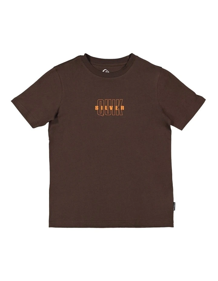 The Void T-shirt in Brown image 1