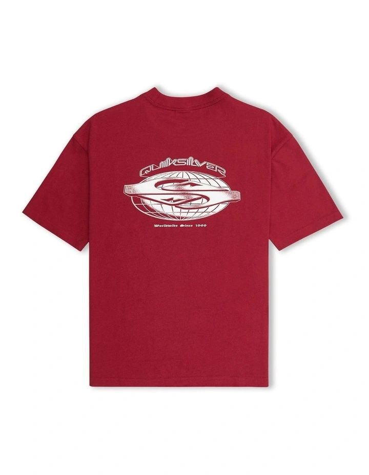 Mercury Worldwide T-Shirt in Red image 2
