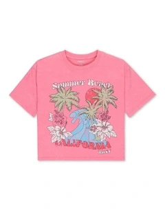 Daisyloose Season T-shirt in Pink