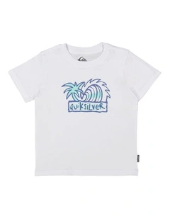 Tropic Tides T-shirt in White