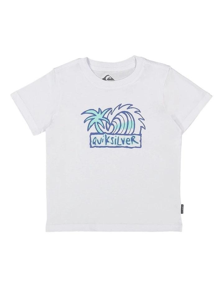 Tropic Tides T-shirt in White image 1