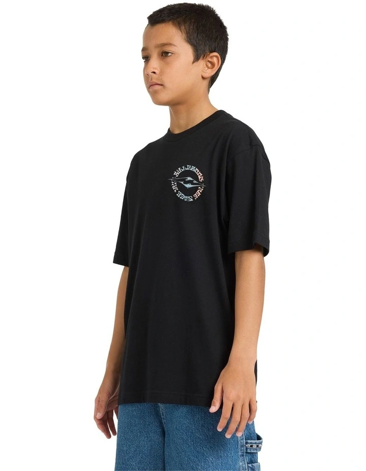 Hollow T-shirt in Black image 3