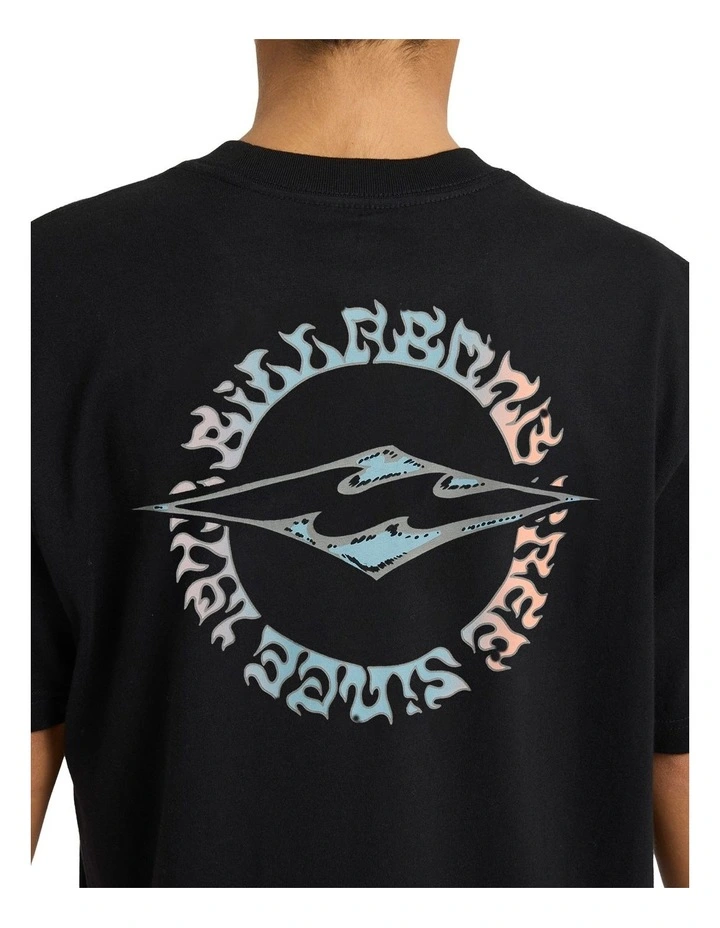 Hollow T-shirt in Black image 4