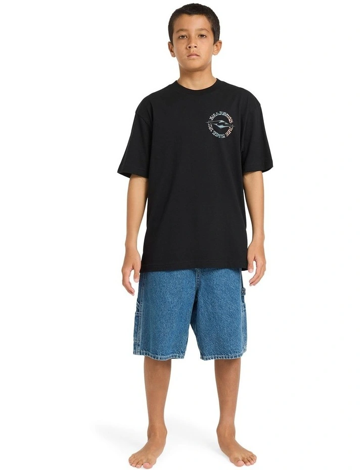 Hollow T-shirt in Black image 5