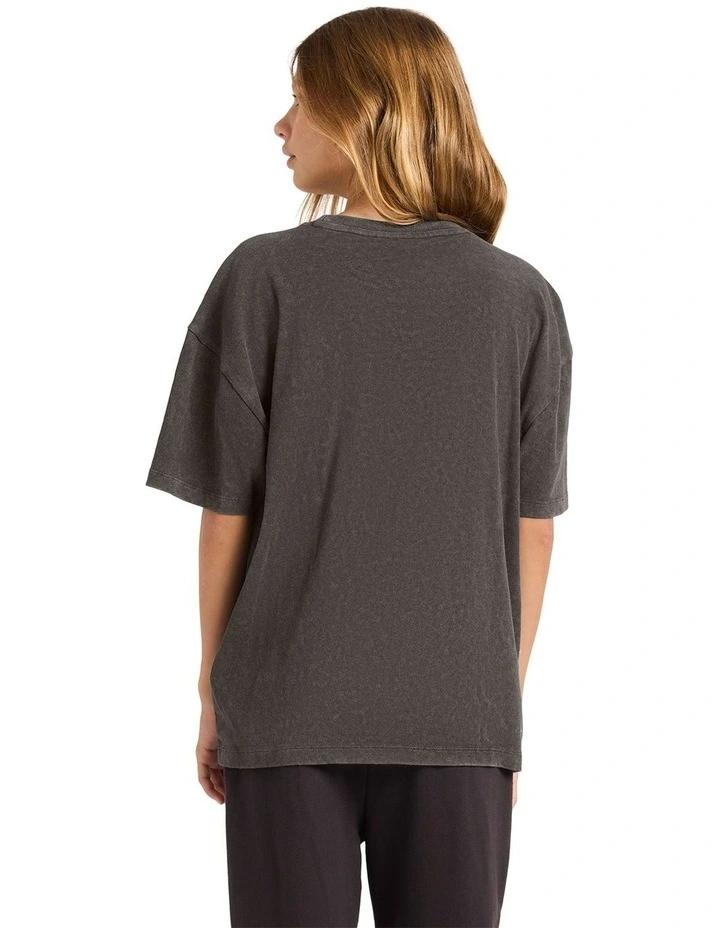 Celestial Being Oversized T-shirt in Black image 2