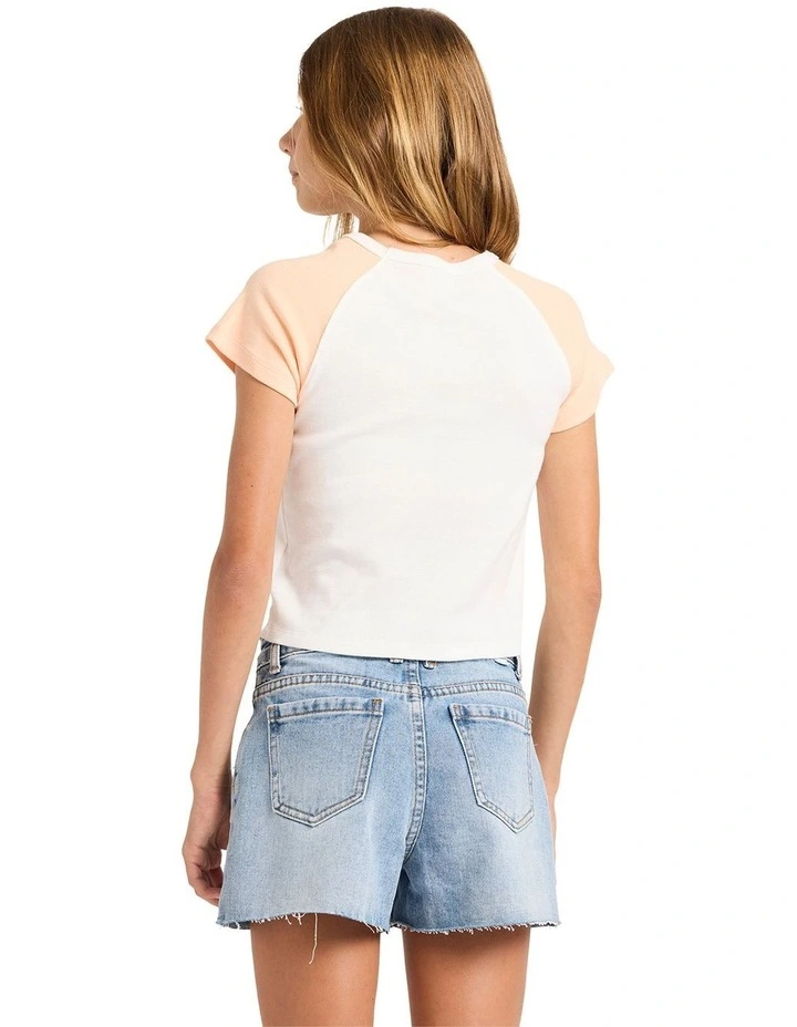 Surf Club T-shirt in Cream image 2