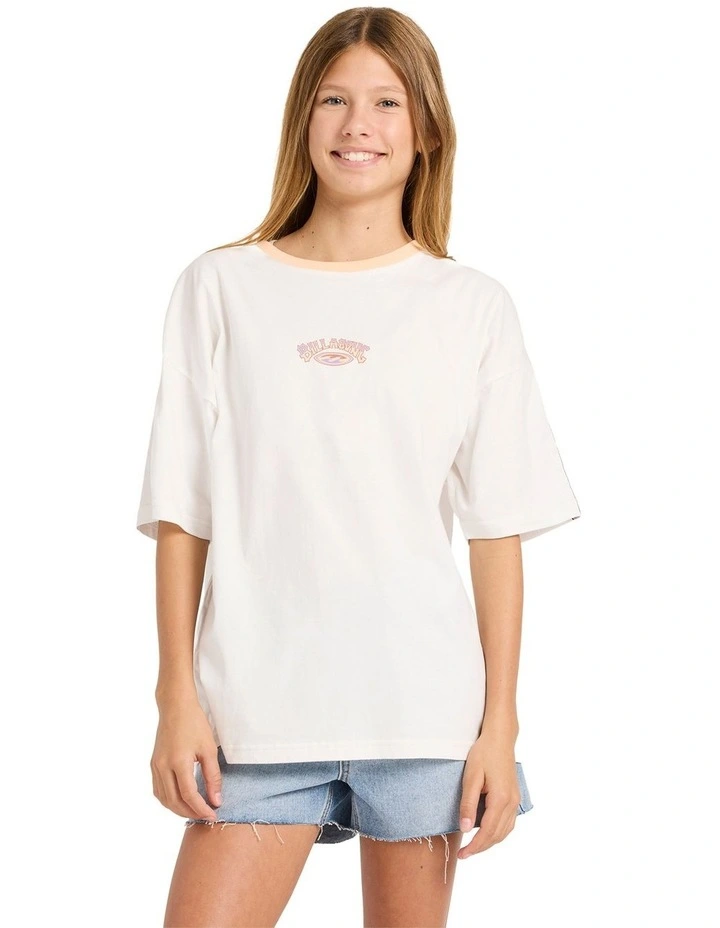 Old Dayz Oversized T-shirt in Cream image 1