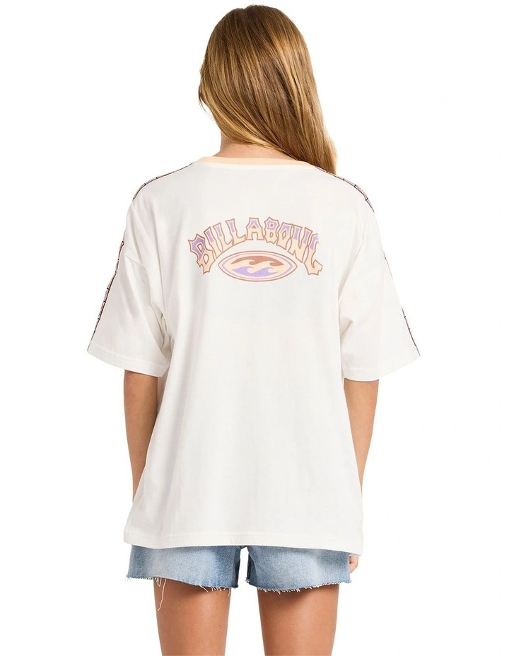 Old Dayz Oversized T-shirt in Cream image 2