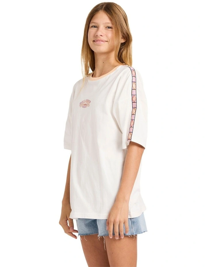 Old Dayz Oversized T-shirt in Cream image 3