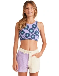 Mixing Vines Denim Shorts