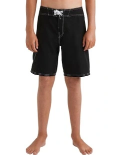 Script Original Boardshorts 18" in Black