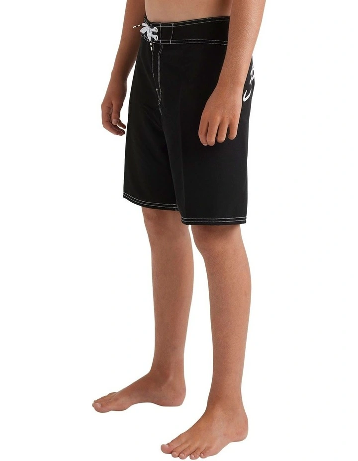 Script Original Boardshorts 18" in Black image 3