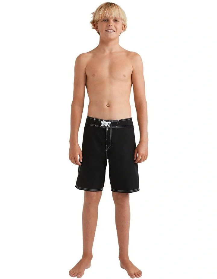 Script Original Boardshorts 18" in Black image 5