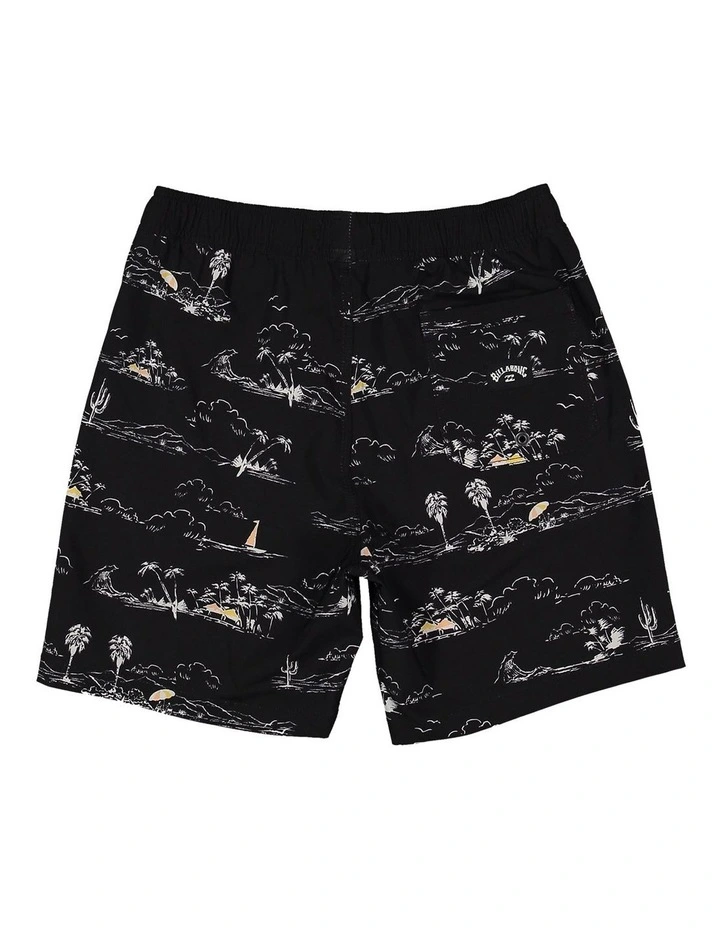 Good Times Volley Swim Shorts 16" in Black image 2