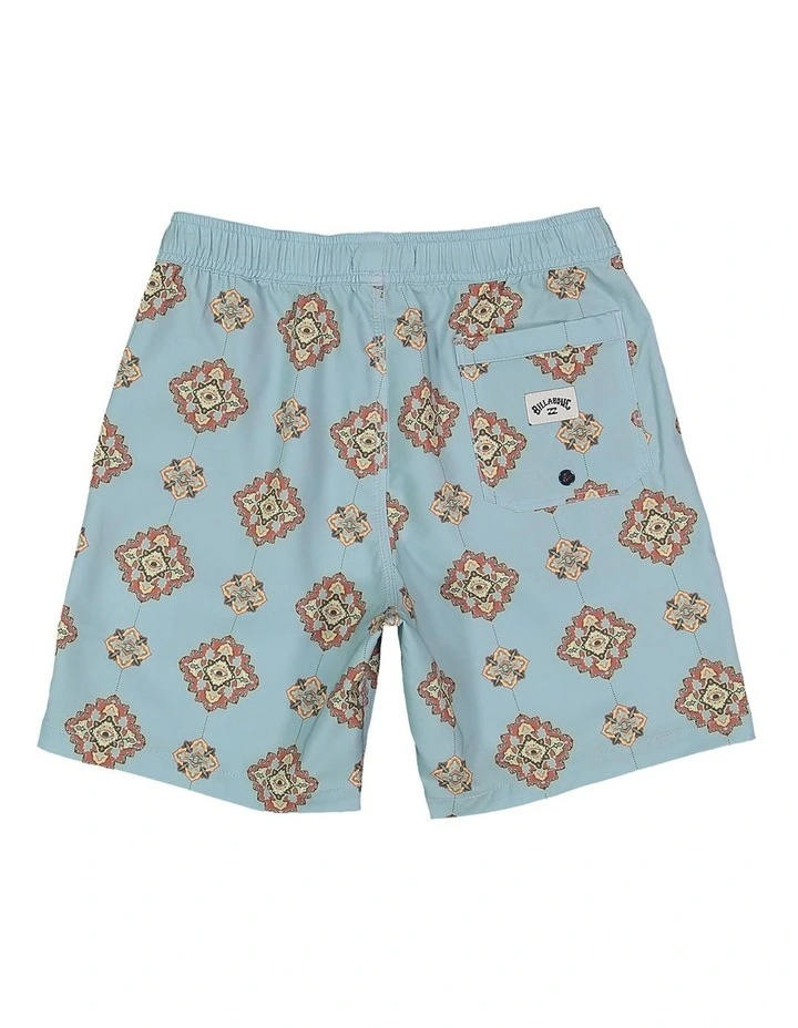 Good Times Volley 16" Swim Shorts in Light Blue image 2