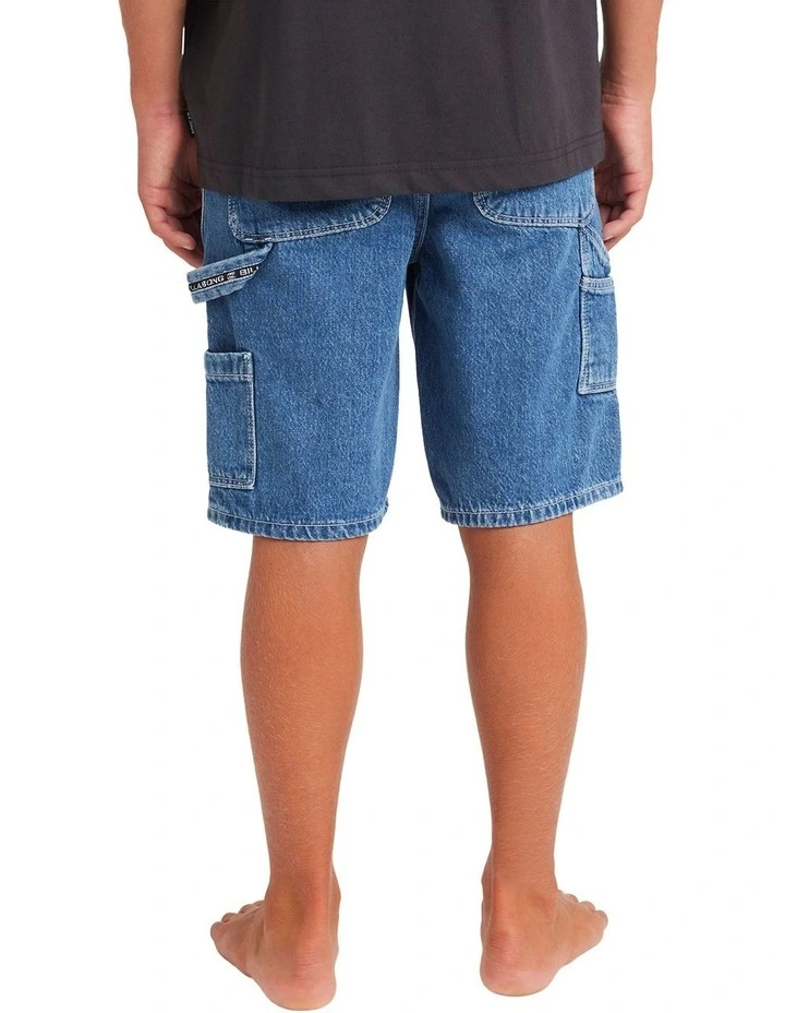 Boys Bad Dog Denim Short image 2