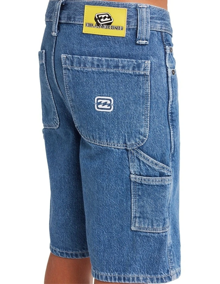 Boys Bad Dog Denim Short image 5