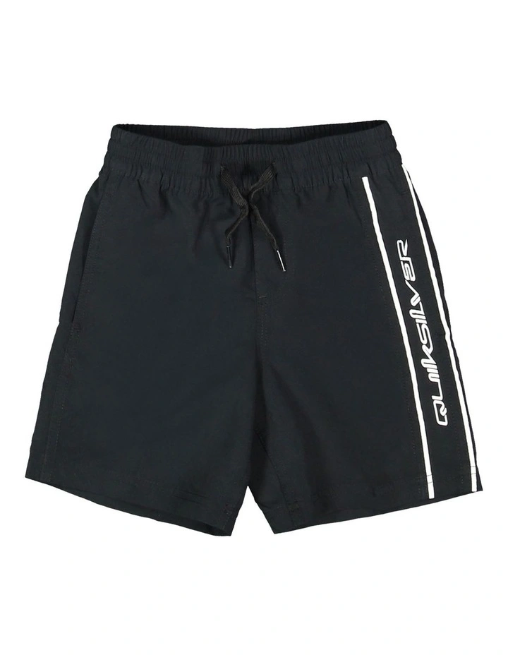 Vert Volley 13 Inch Swim Shorts in Black image 1