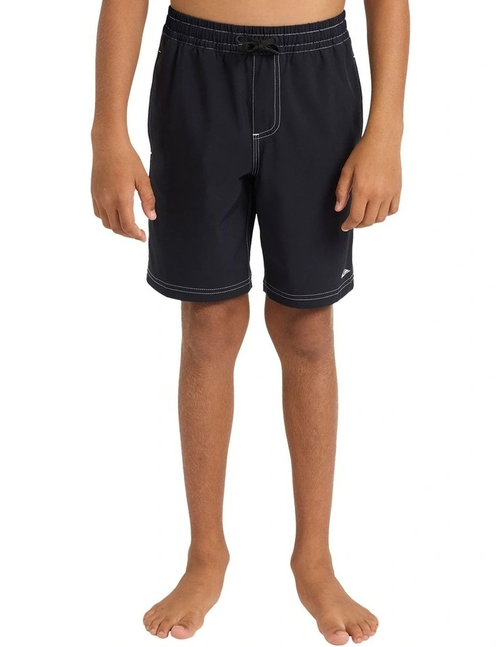 Pu-Tawhiro Swim Shorts in Black image 1
