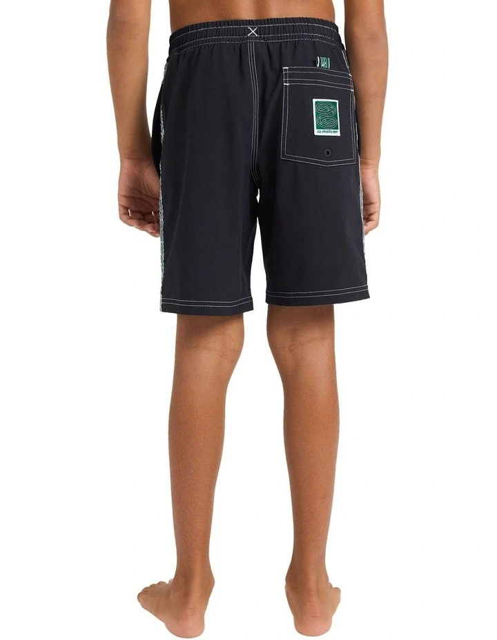 Pu-Tawhiro Swim Shorts in Black image 2