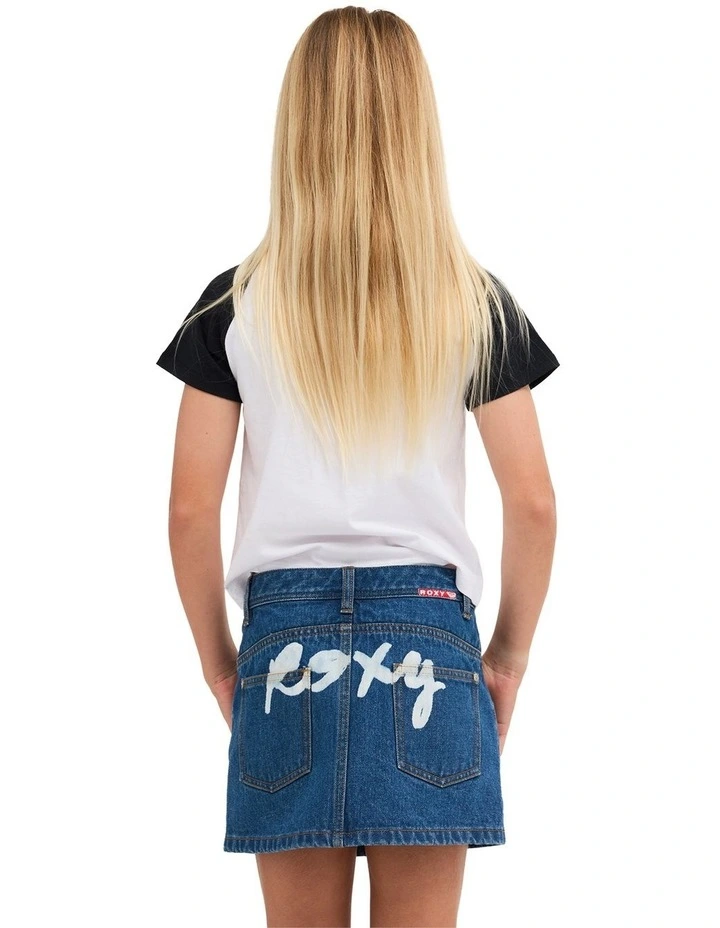 Backslider Mini Denim Skirt image 2