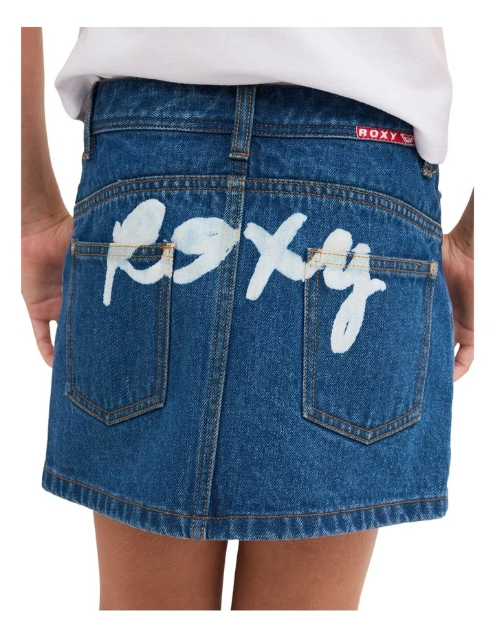 Backslider Mini Denim Skirt image 4