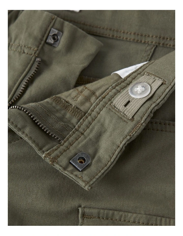Ryan Cargo Shorts in Green image 3