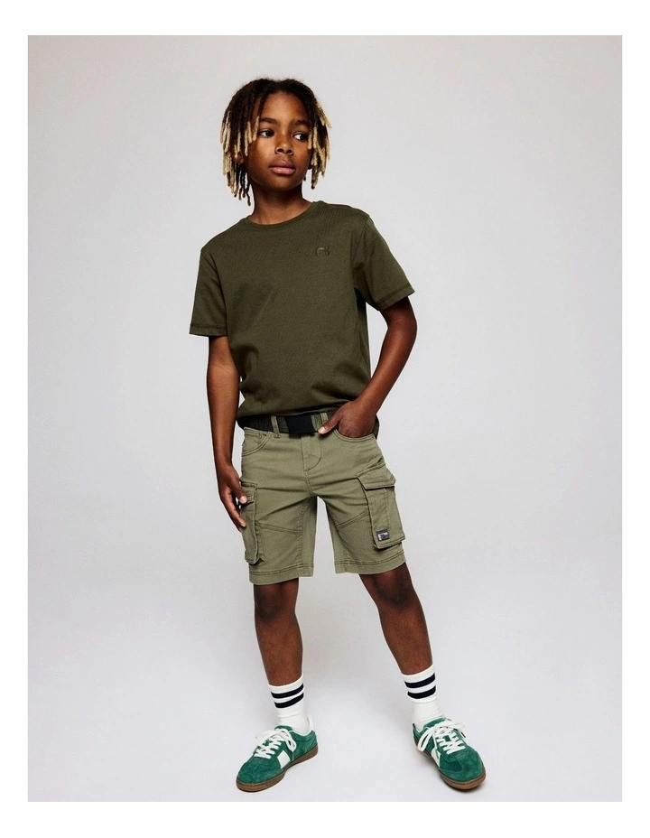 Ryan Cargo Shorts in Green image 5