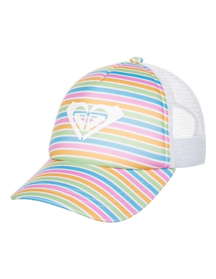 Sweet Emotions Trucker Cap in Cloud Dancer Mirage image 1