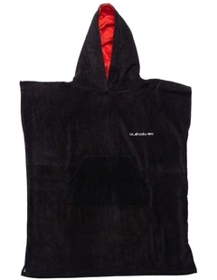 Youth Hoody Towel in Jet Black