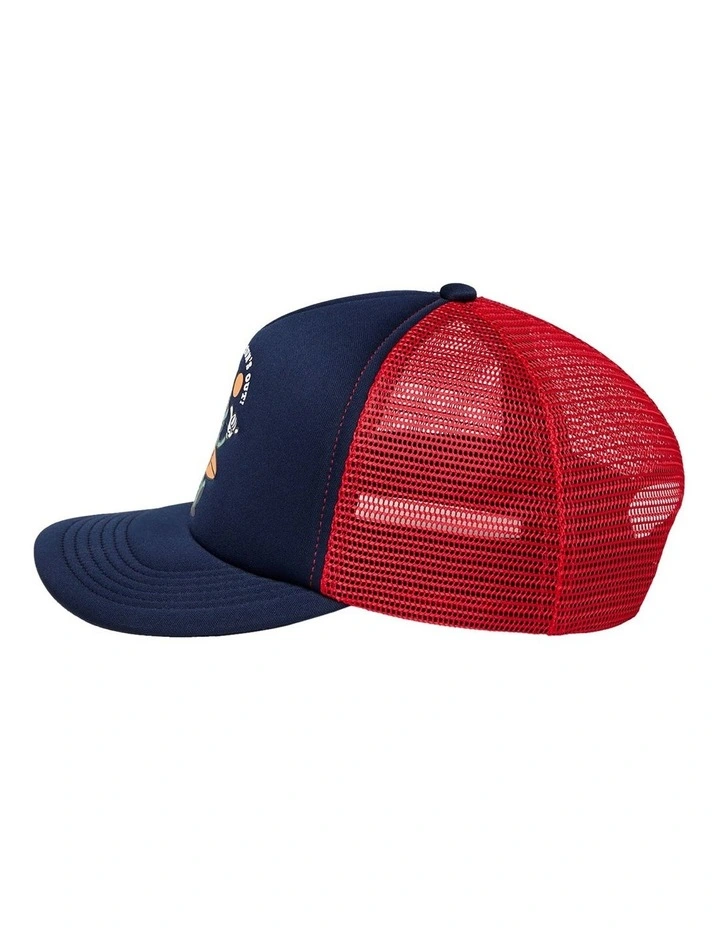 Slab Bruiser Trucker Cap in Blue image 3