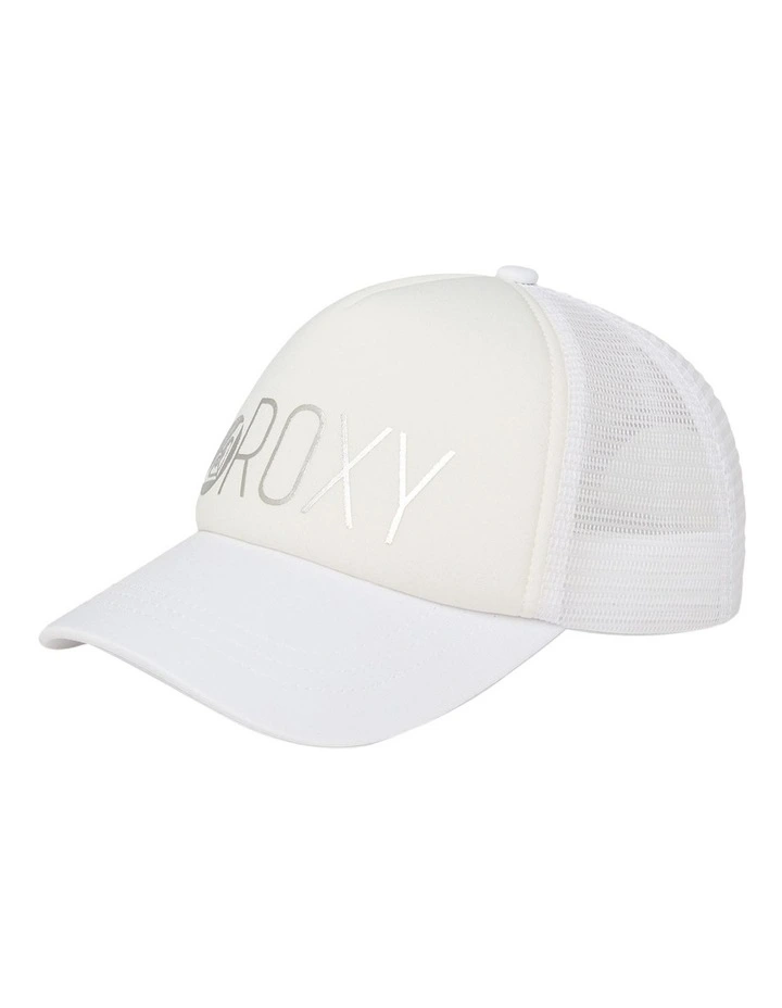Reggae Town Trucker Cap in White image 1