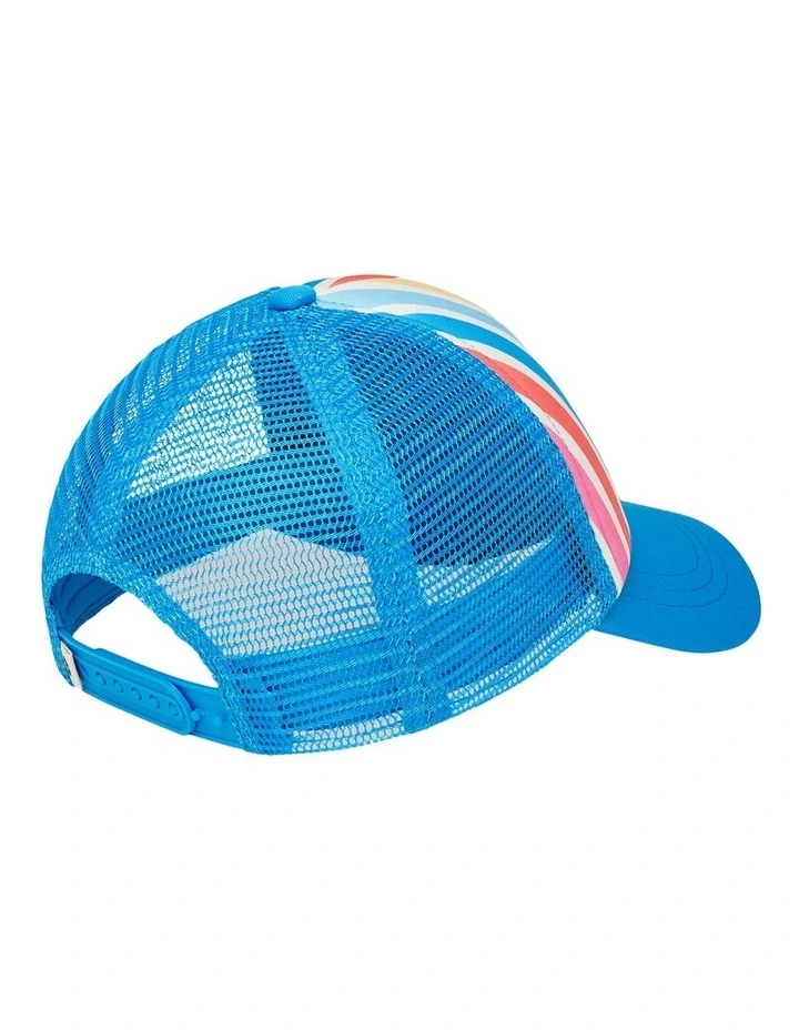 Sweet Emotions Trucker Cap in Bright White Holy Stripes image 4