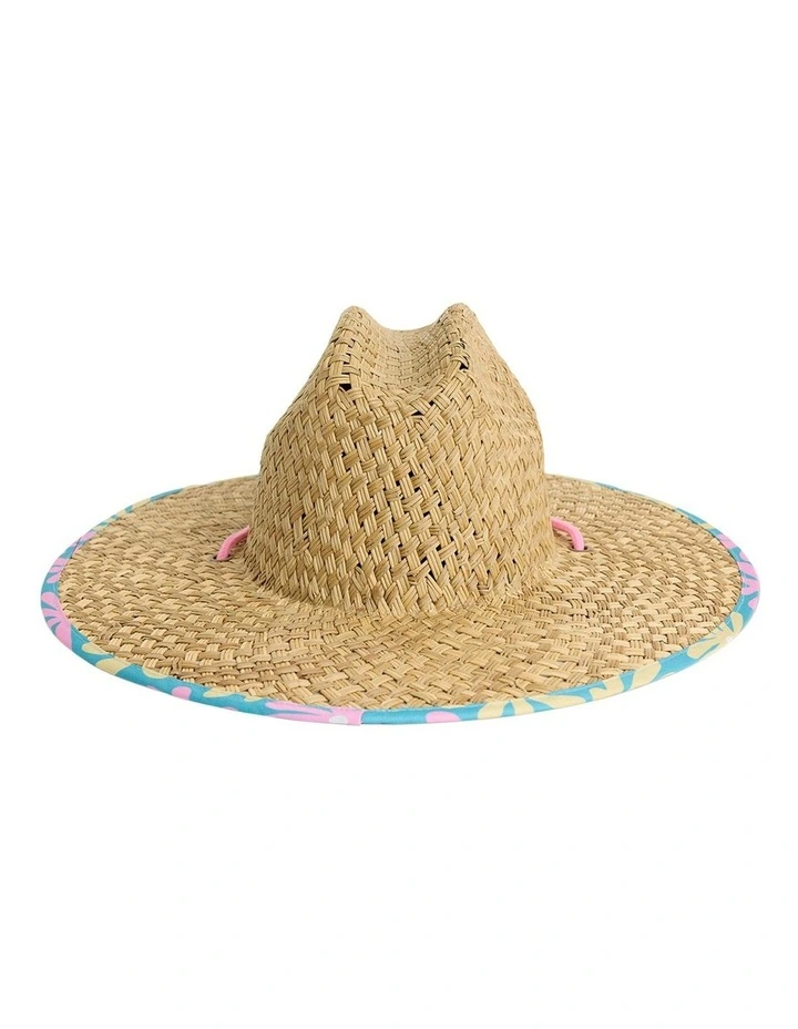 RG Pina To My Colada Printed Sun Hat in Brown image 2