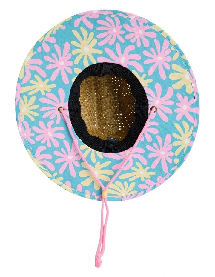 RG Pina To My Colada Printed Sun Hat in Brown image 3