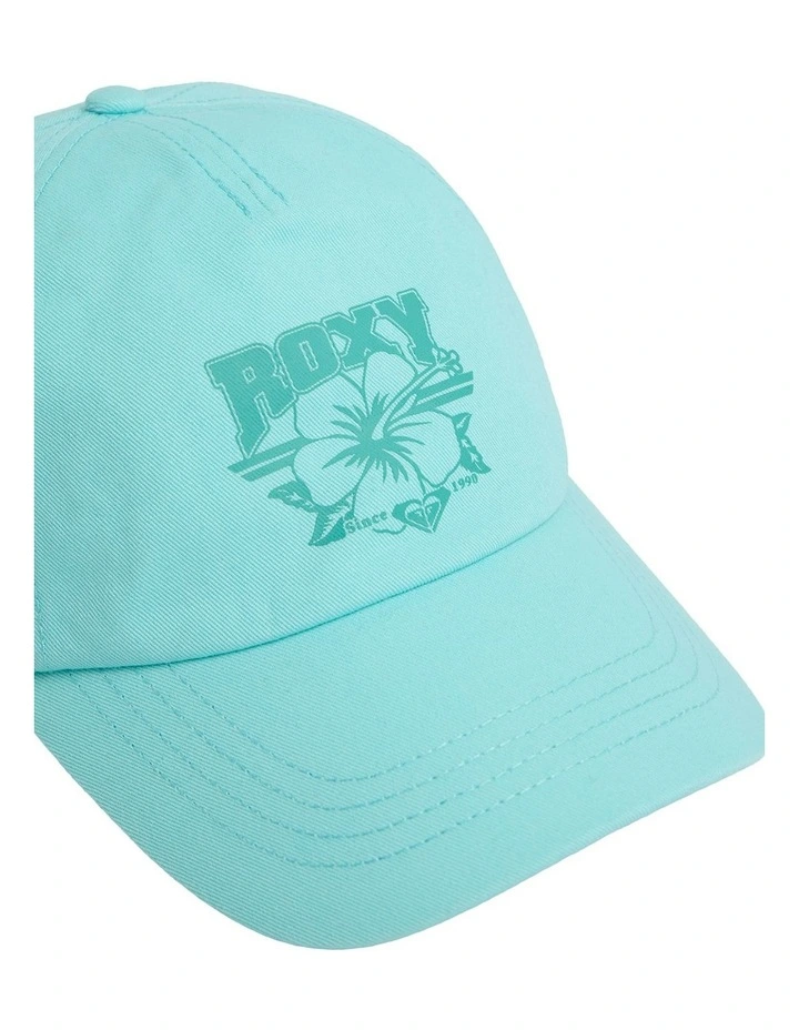 Girls 8-16 Hibiscus Break Baseball Cap image 3