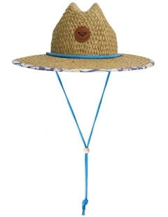 Girls 8 to 16 Pina To My Colada Straw Hat