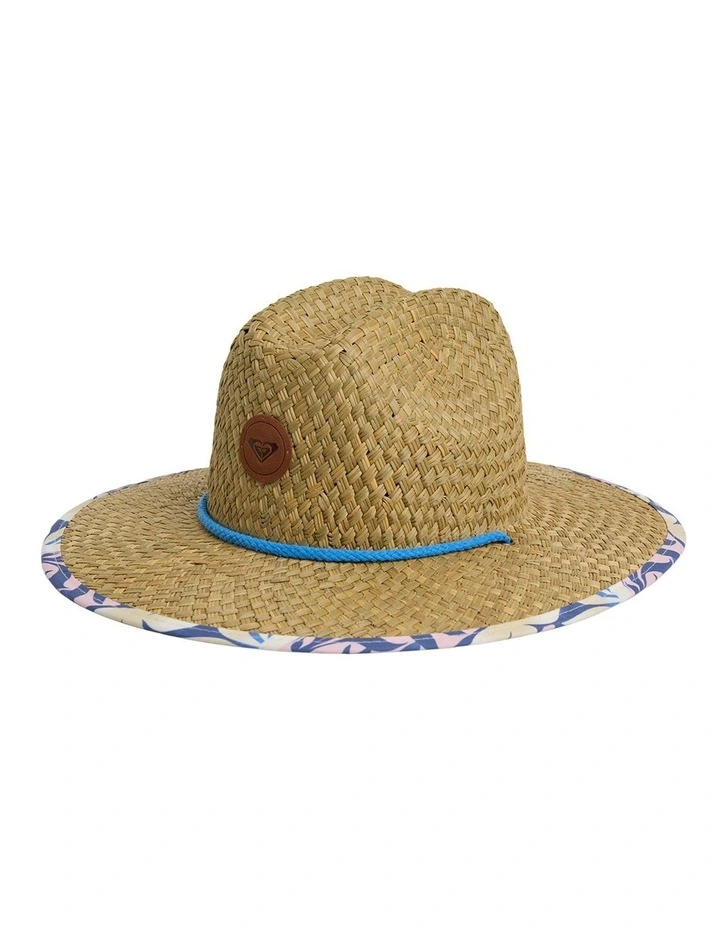 Girls 8 to 16 Pina To My Colada Straw Hat image 2