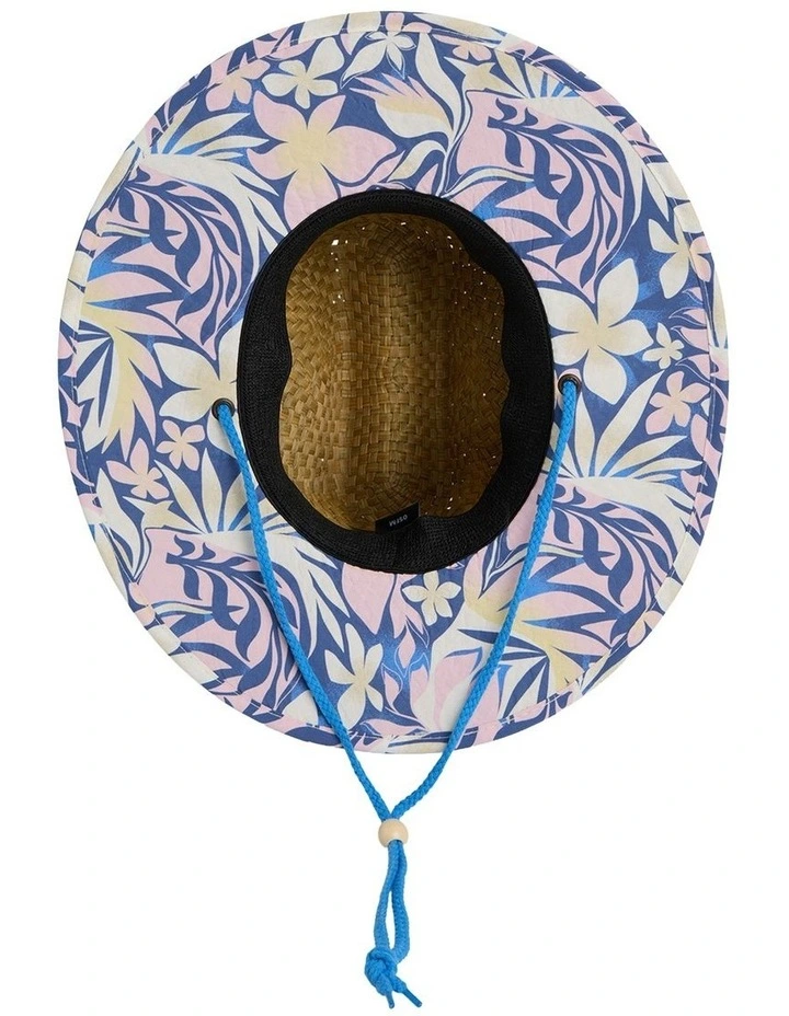 Girls 8 to 16 Pina To My Colada Straw Hat image 4