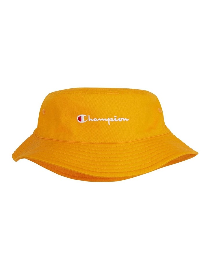 Juniors Script Orange Bucket Hat